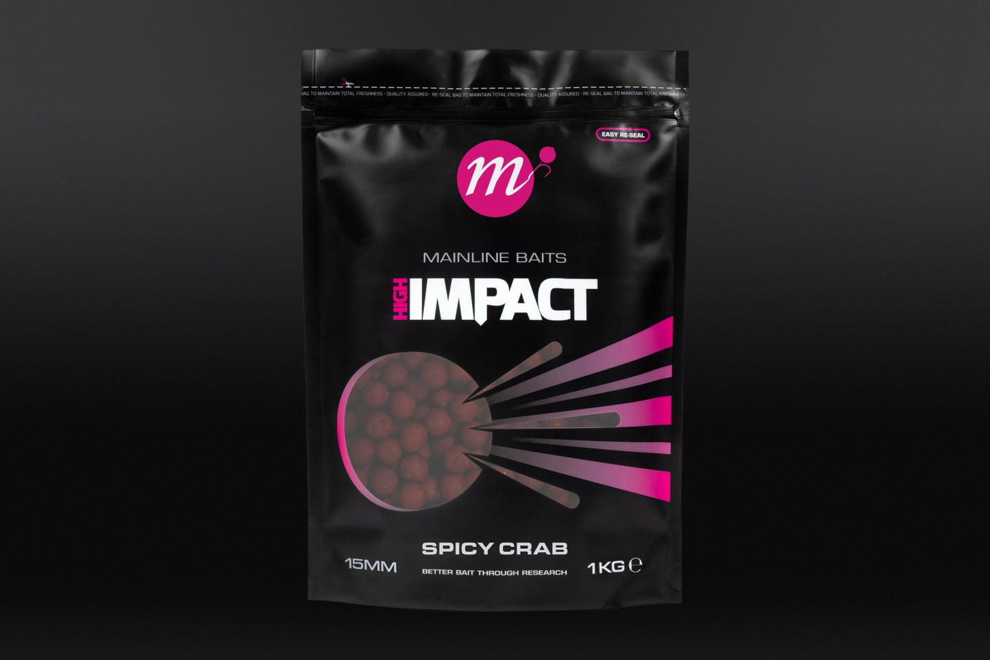 Mainline High Impact Spicy Crab Boilies Full Range