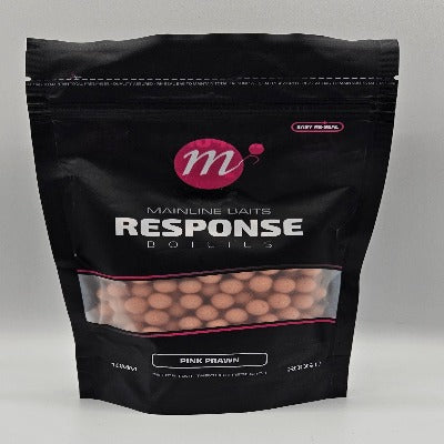 Mainline Response Boilies Pink Prawn 10mm 200g
