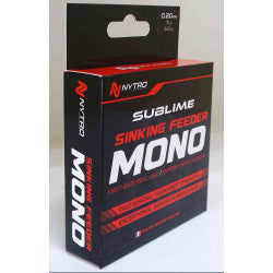 NYTRO SUBLIME SINKING FEEDER MONO 5lb