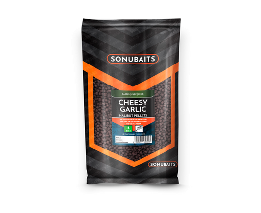 Sonubaits Cheesy Garlic Halibut Pellets