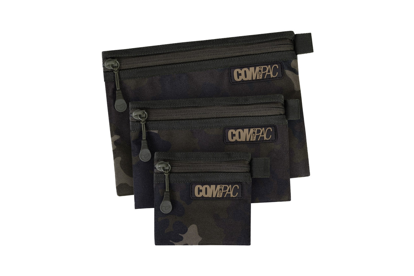 Korda Compac Wallets Set of 3 Dark Kamo