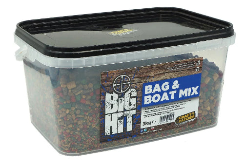 CRAFTY CATCHER BIG HIT BAG & BOAT MIX BUCKET 3kg