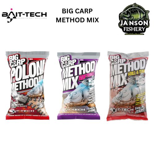 BAIT-TECH BIG CARP METHOD MIX 2kg ALL FLAVOURS