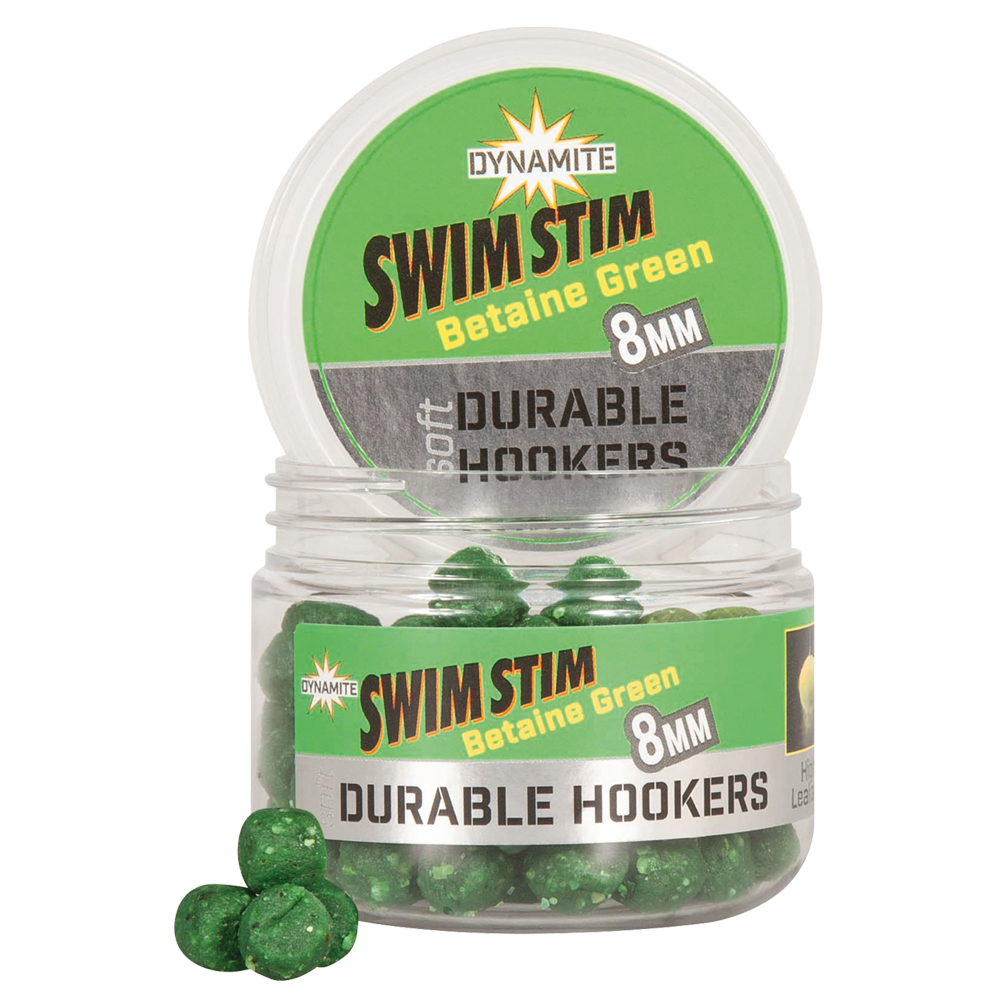 Dynamite Baits Swim Stim Betaine Green Durable Soft Hook Pellet All Sizes