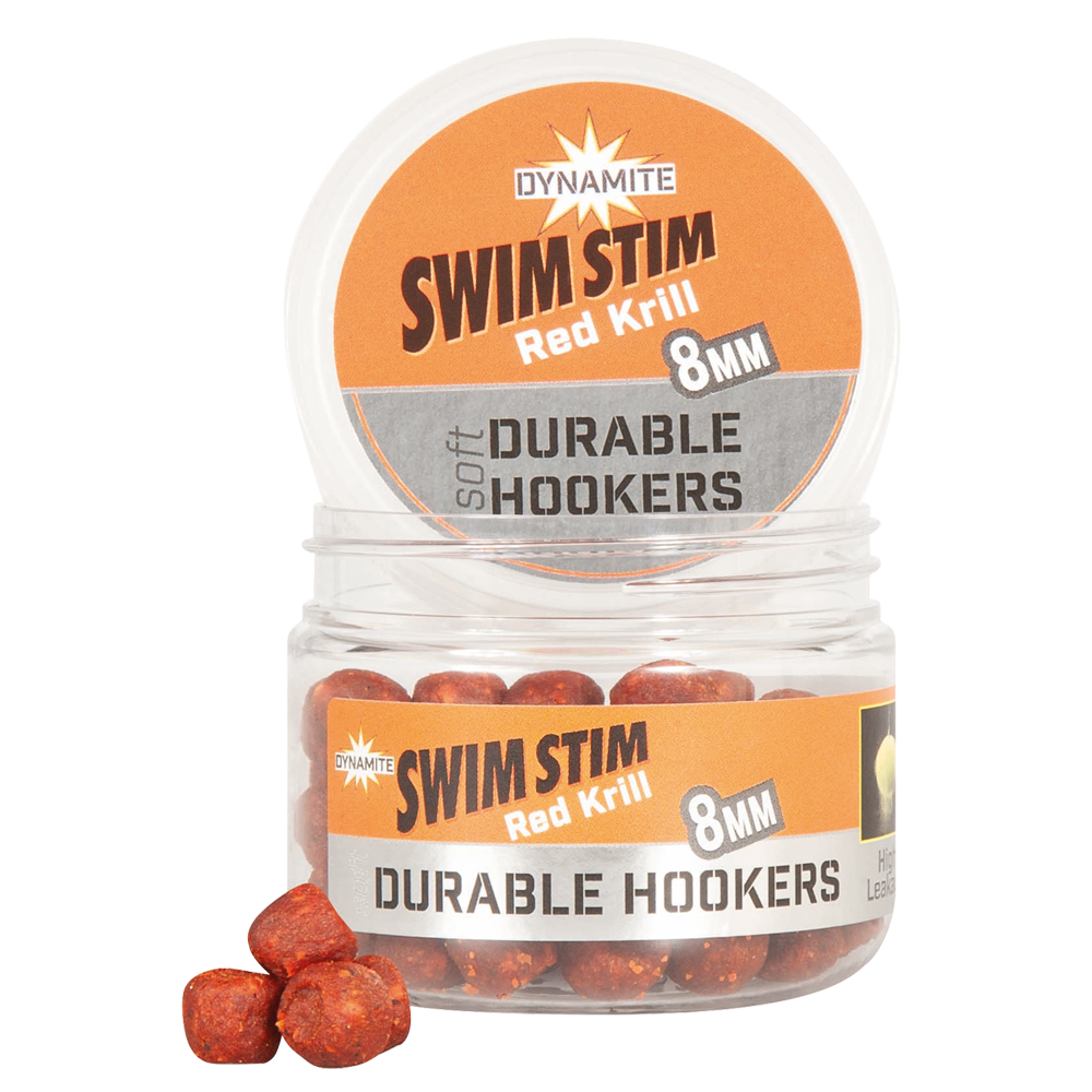 Dynamite Baits Swim Stim Red Krill Durable Soft Hook Pellet All Sizes