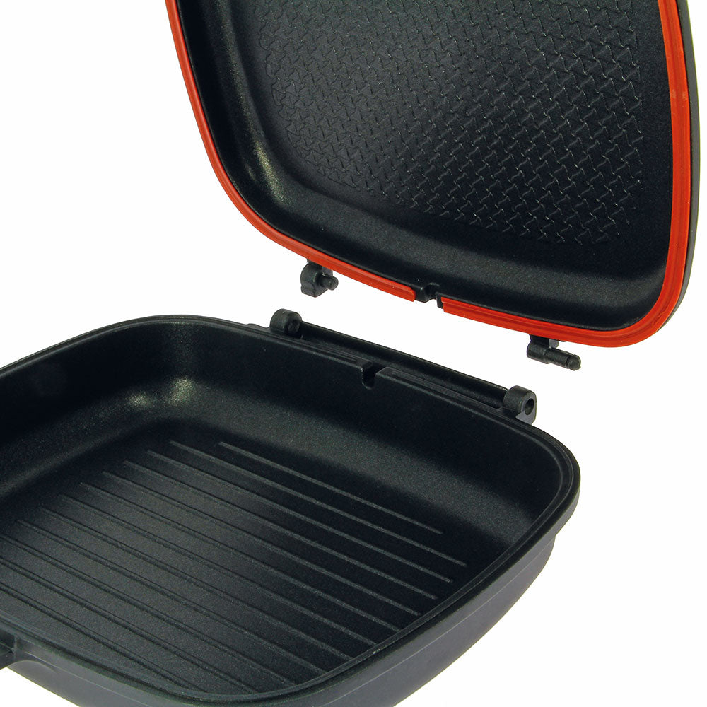 NGT OUTDOOR DOUBLE GRILL PAN NON STICK