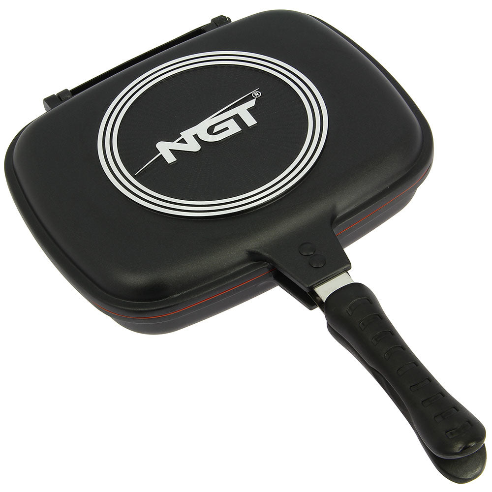NGT OUTDOOR DOUBLE GRILL PAN NON STICK