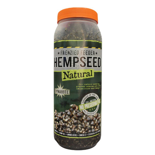 DYNAMITE BAITS FRENZIED HEMPSEED JAR 2.5L
