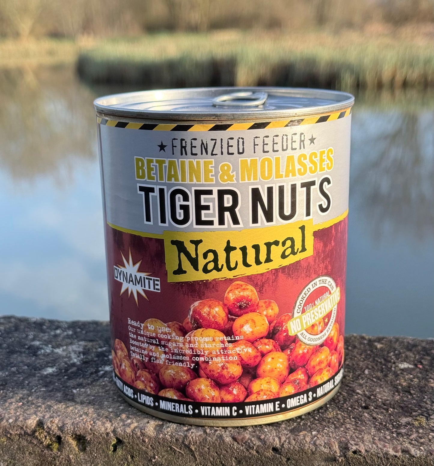 Dynamite Baits Frenzied Tiger Nuts Betaine & Molasses 700g Tin