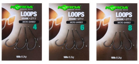 KORDA LOOPS BARBLESS HOOKS