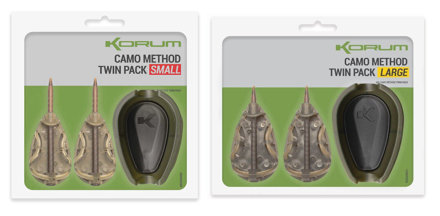 KORUM CAMO METHOD FEEDER & MOULD PACK
