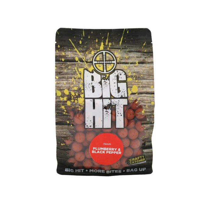 CRAFTY CATCHER BIG HIT BOILIES 15mm 900g ALL FLAVOURS