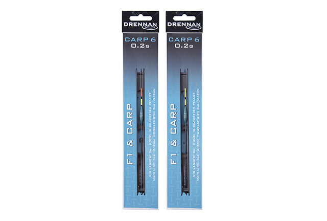 DRENNAN CARP 6 F1 & CARP POLE RIG 0.2g SIZE 16