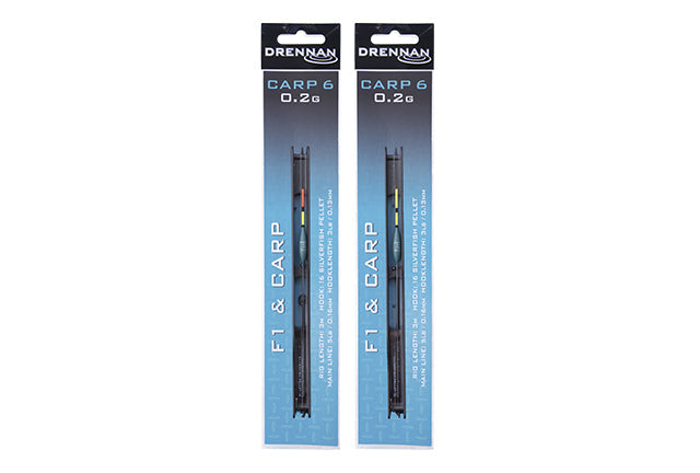 DRENNAN CARP 6 F1 & CARP POLE RIG 0.4g SIZE 16