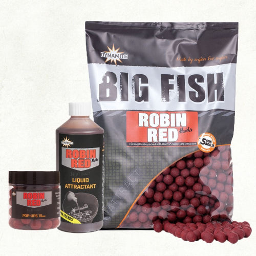 DYNAMITE BAITS BIG FISH ROBIN RED BOILIES 15mm 5KG