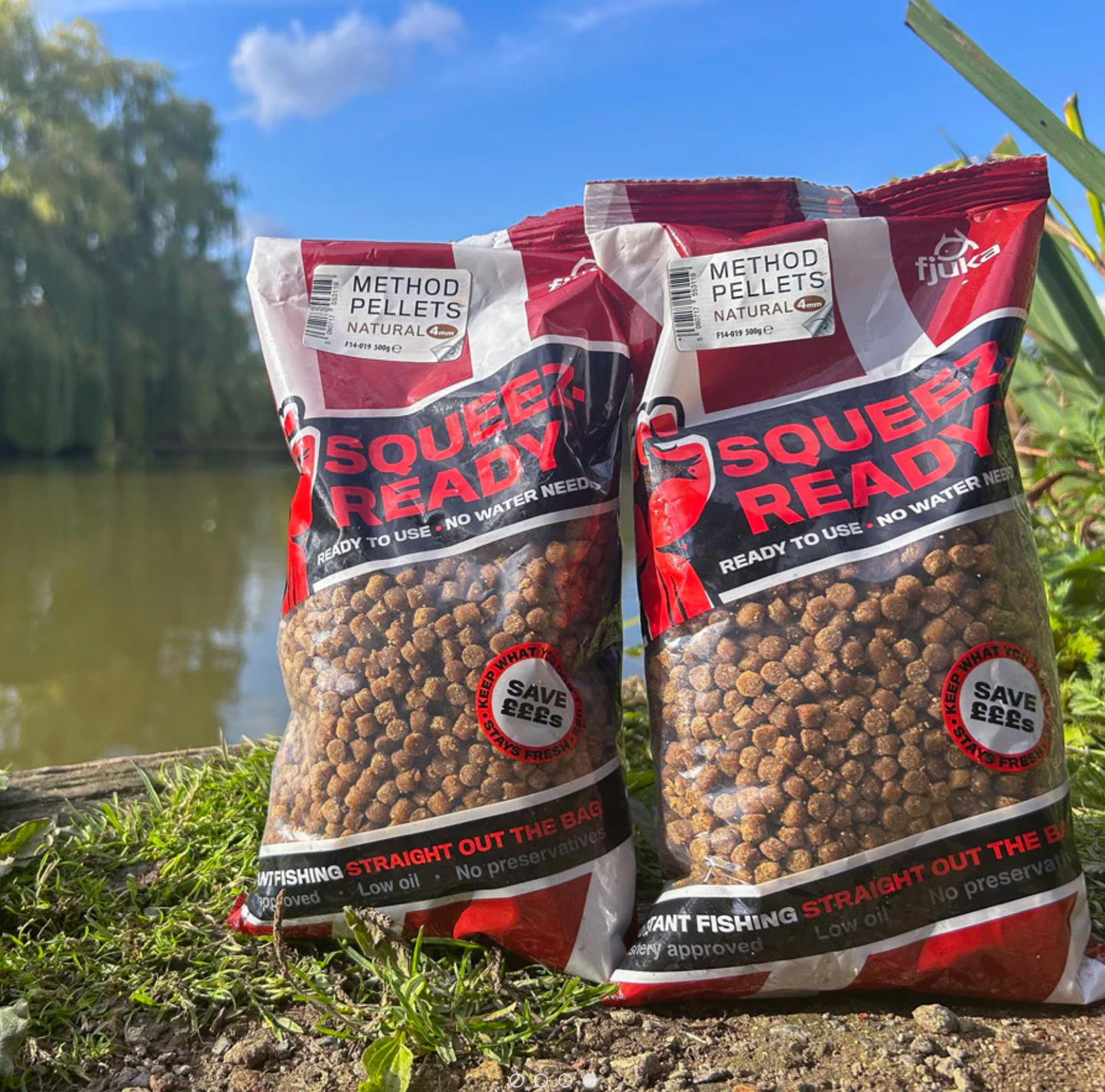 Fjuka Squeez Ready Method Pellets 4mm