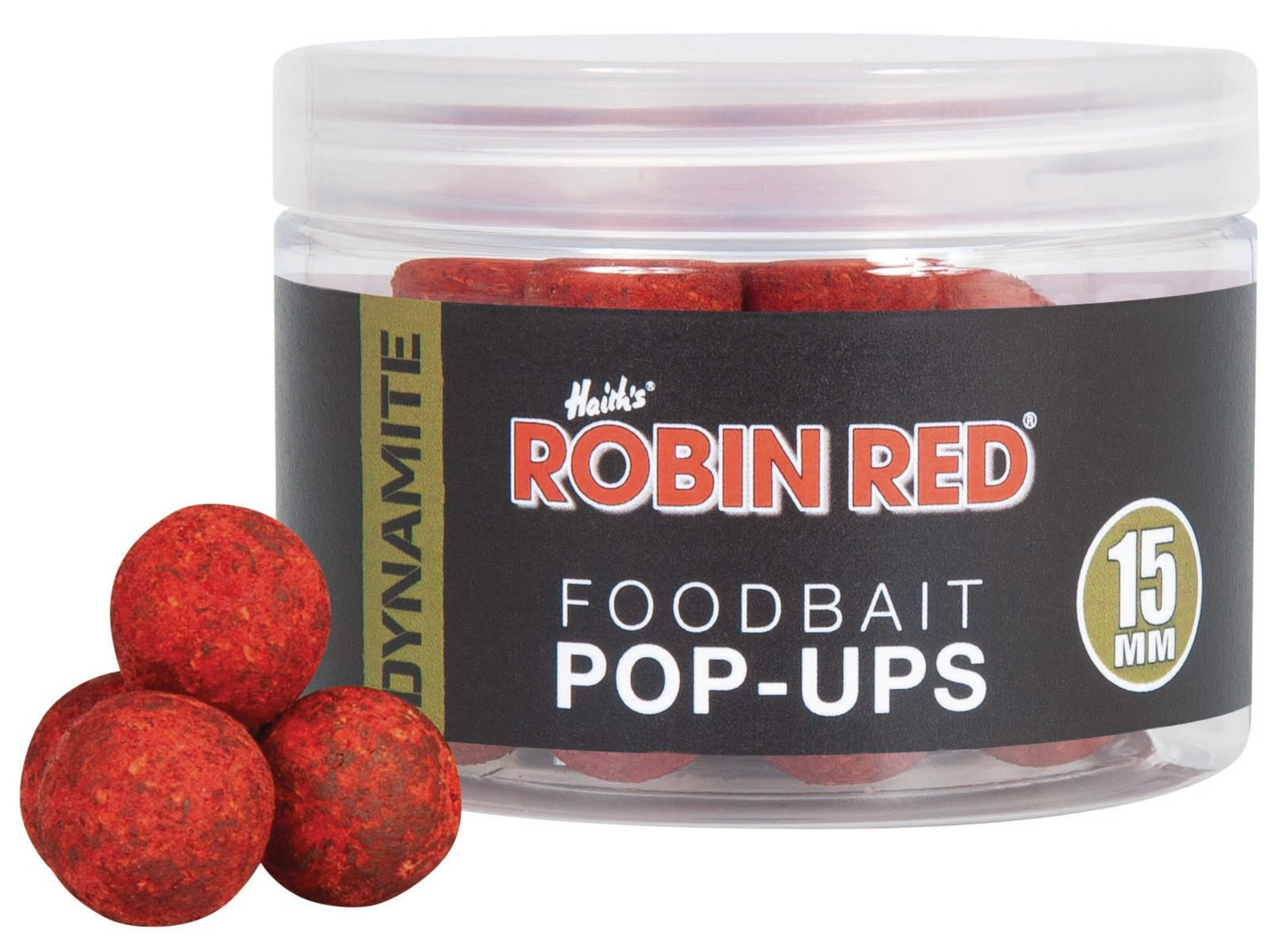 Dynamite Baits Robin Red Foodbait Pop Ups 15mm