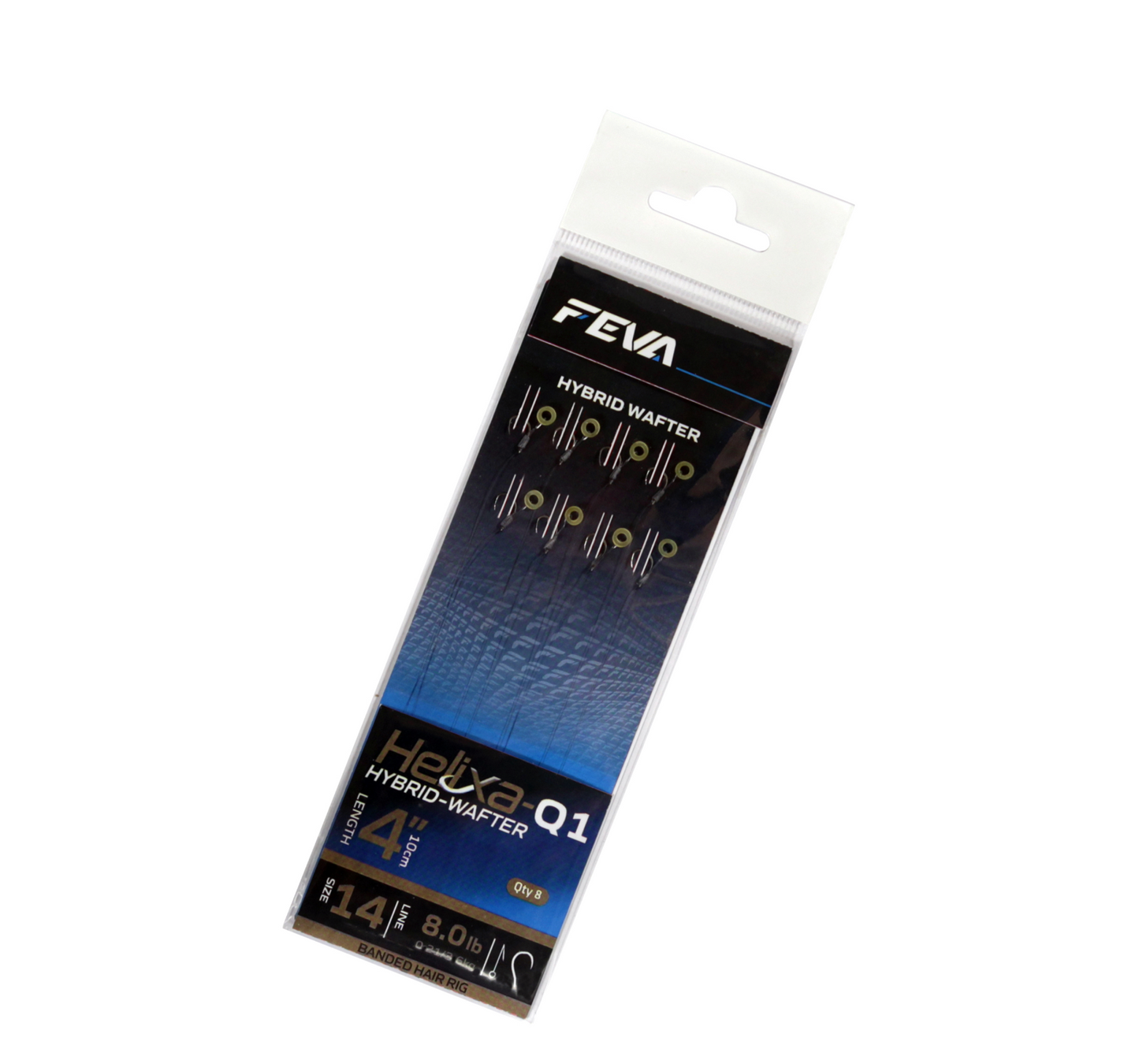 Feva Helixa-Q1 Hybrid Wafter 4" Barbless Ready Rig
