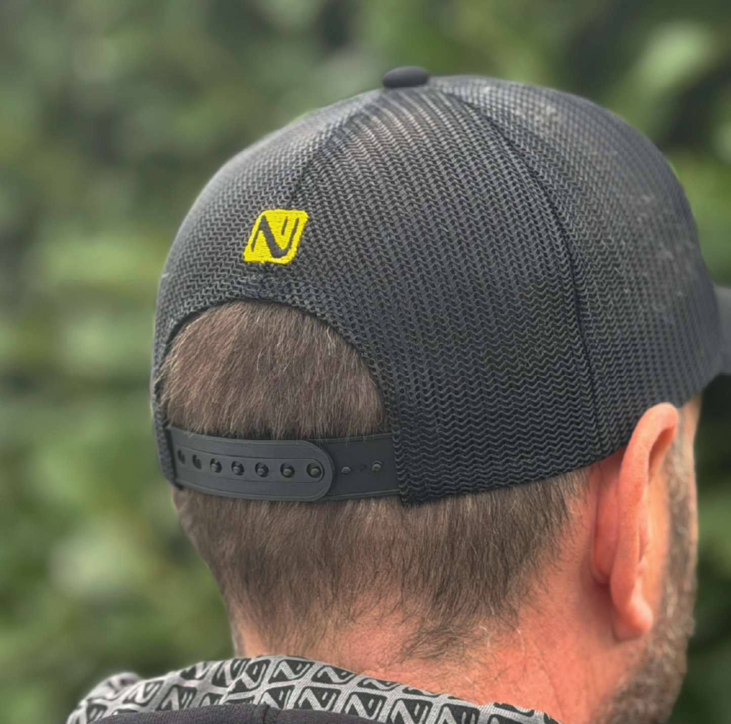 NuFish Black Trucker Cap