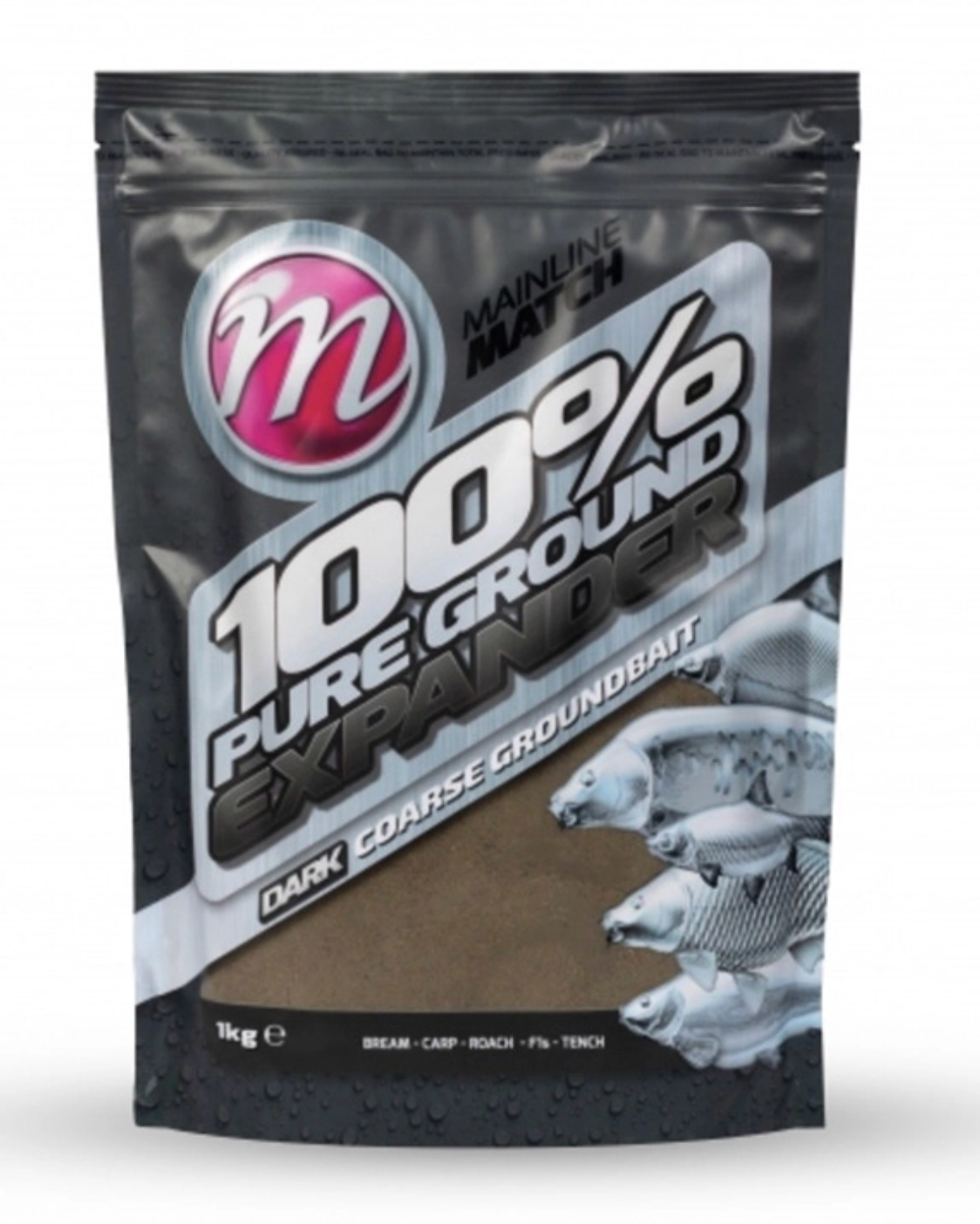 Mainline Match 100% Pure Ground Expander Dark 1kg