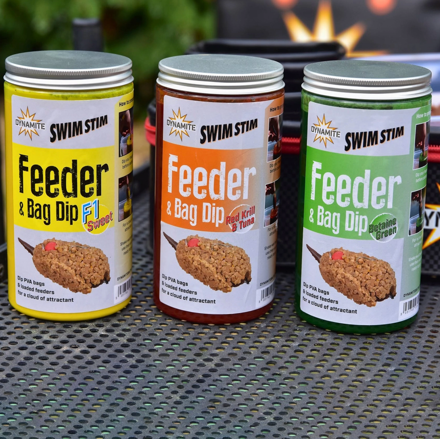 Dynamite Baits Swim Stim Feeder and Bag Dip 500ml
