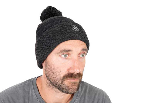 Matrix Sherpa Bobble Hat Grey