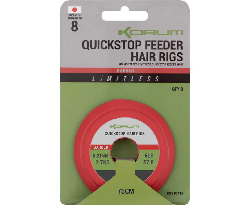 Korum Limitless QStop Feeder Rigs