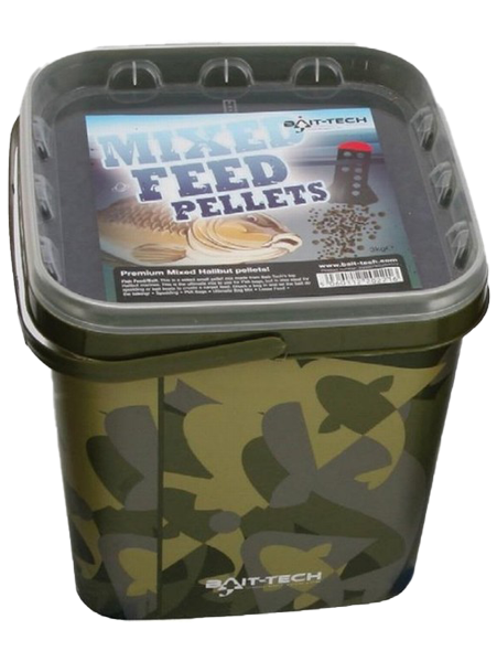 Bait-Tech Mixed Feed Pellet 3kg Bucket