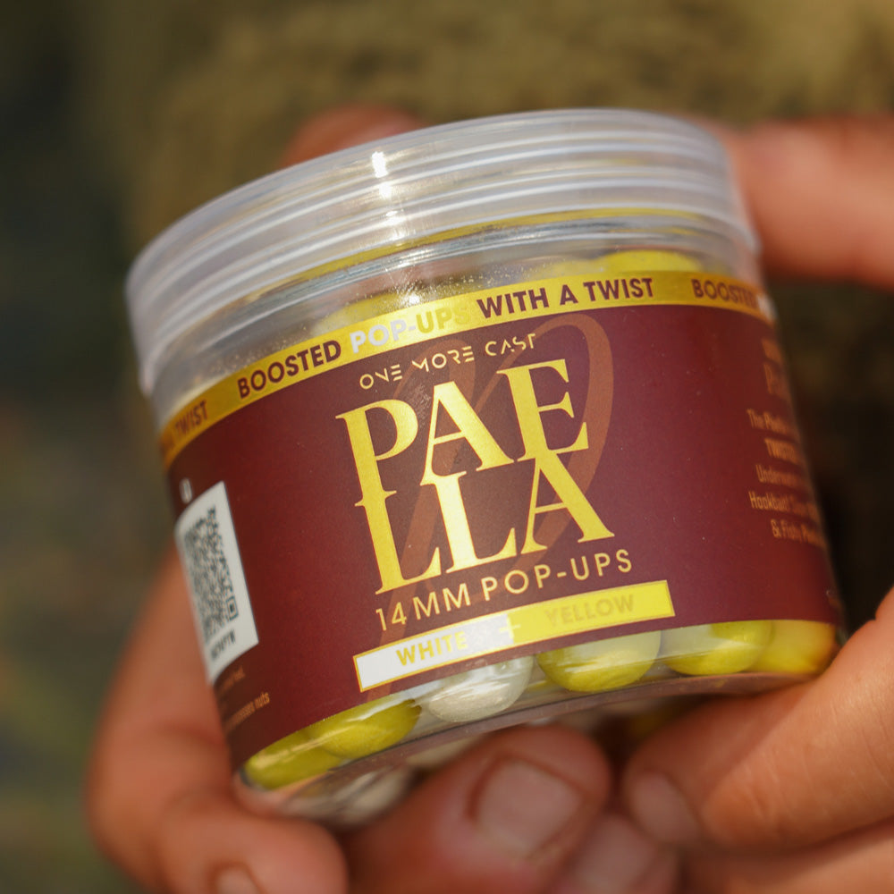OMC Paella Stabilised Boilies Pellet Pop Ups Wafters Full Range