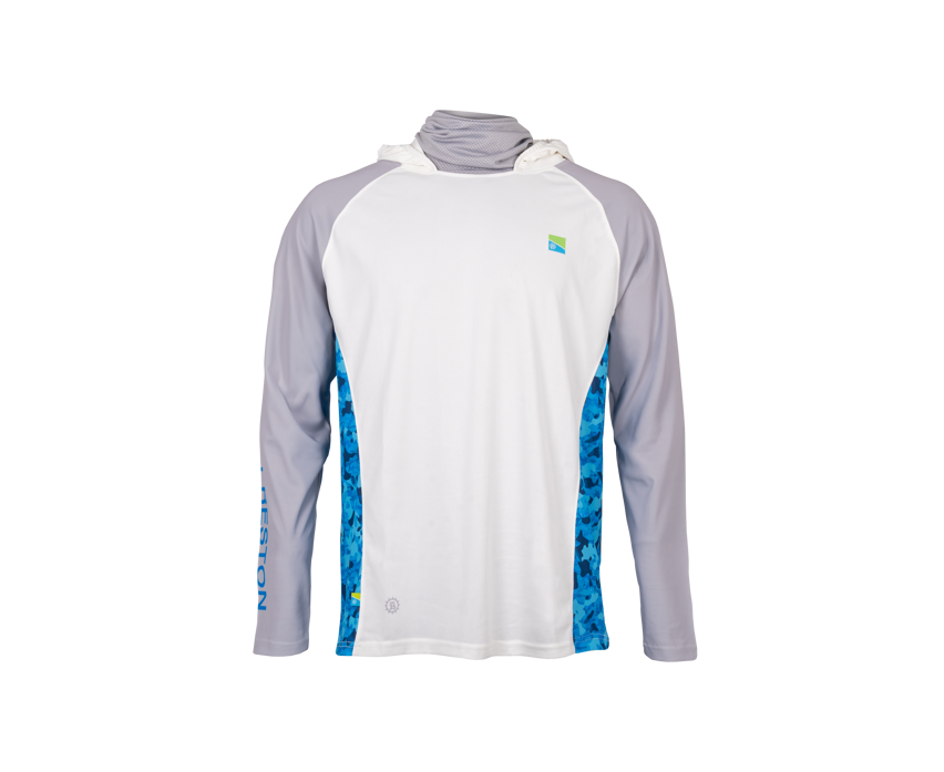 Preston Innovations Performance Hooded Sun Shirt UPF-40