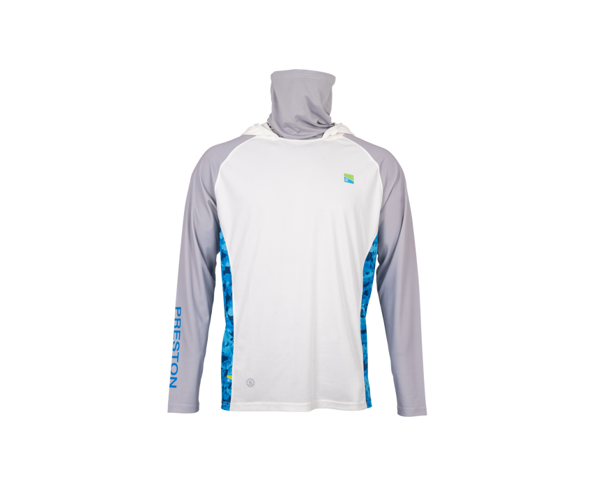 Preston Innovations Performance Hooded Sun Shirt UPF-40