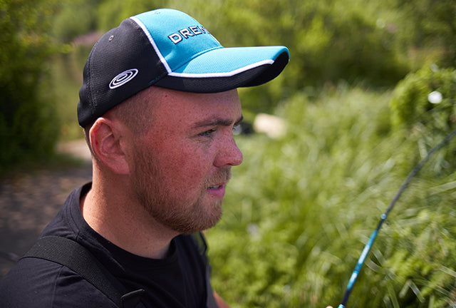 DRENNAN CAP AQUA / BLACK