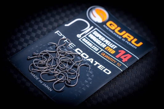 GURU SUPER PELLET WAGGLER EYED HOOKS