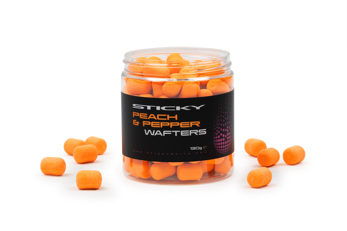 STICKY BAITS  PEACH & PEPPER RANGE