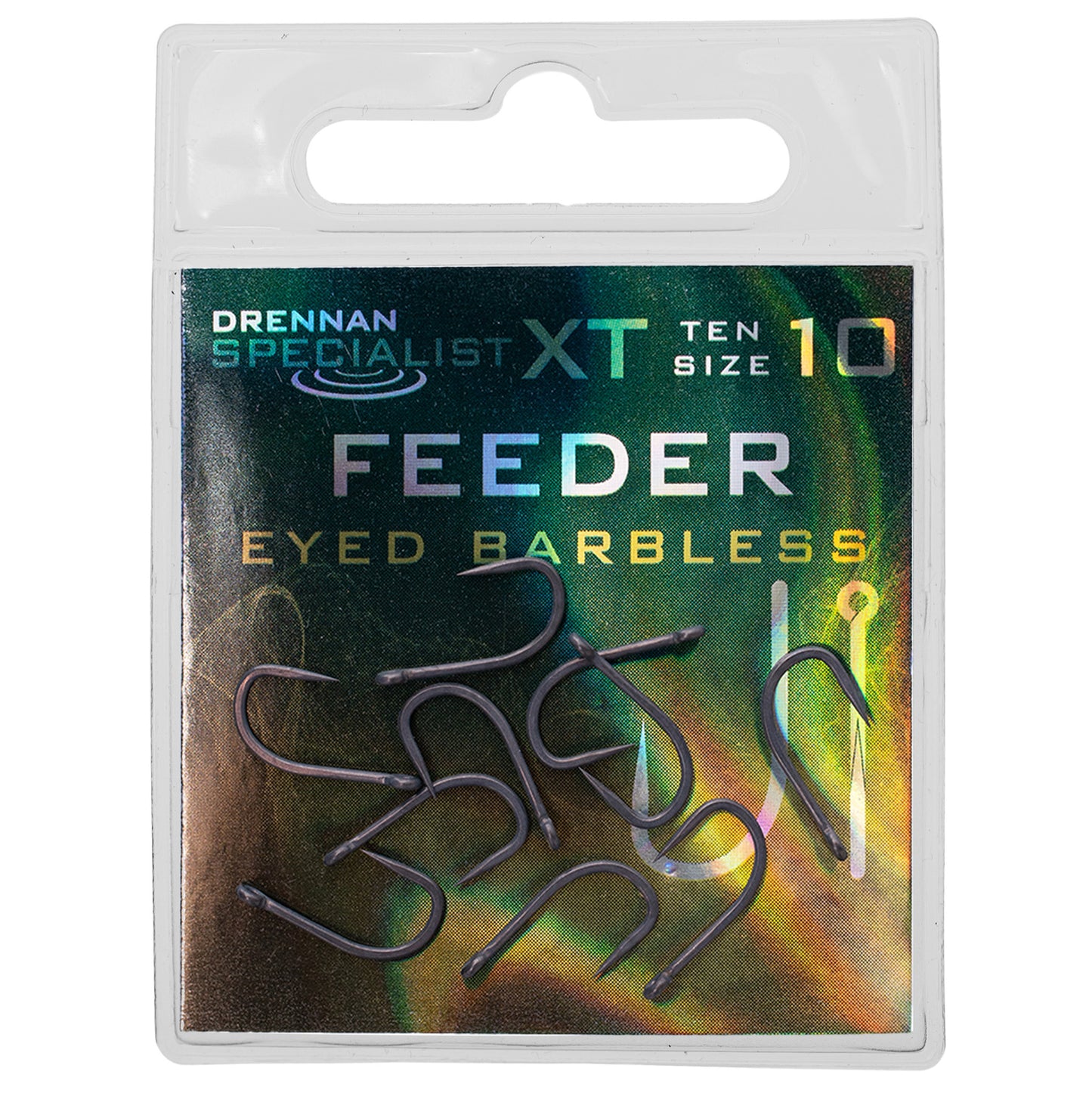 DRENNAN SPECIALIST XT FEEDER HOOKS BARBLESS