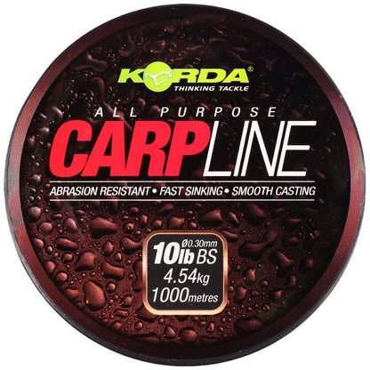 Korda All Purpose Carp Line Green Full Range