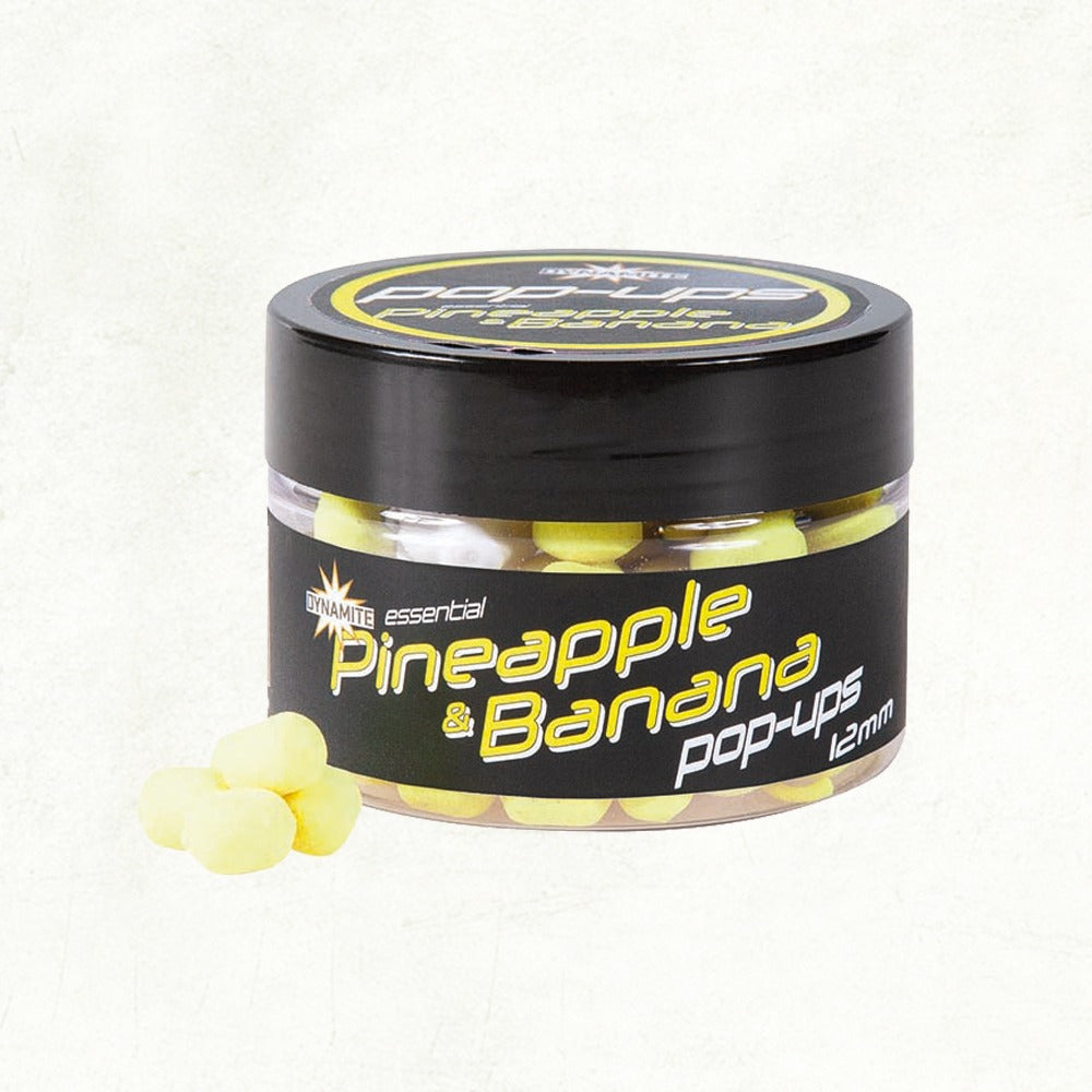 DYNAMITE BAITS POP-UPS PINEAPPLE & BANANA 12mm