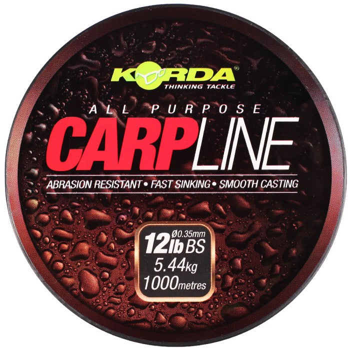 Korda All Purpose Carp Line Green Full Range