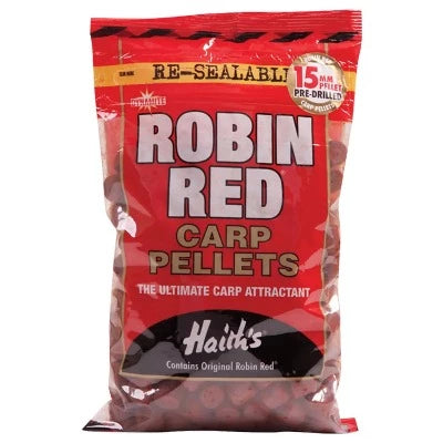 DYANAMITE BAITS ROBIN RED PRE-DRILLED PELLETS 15mm