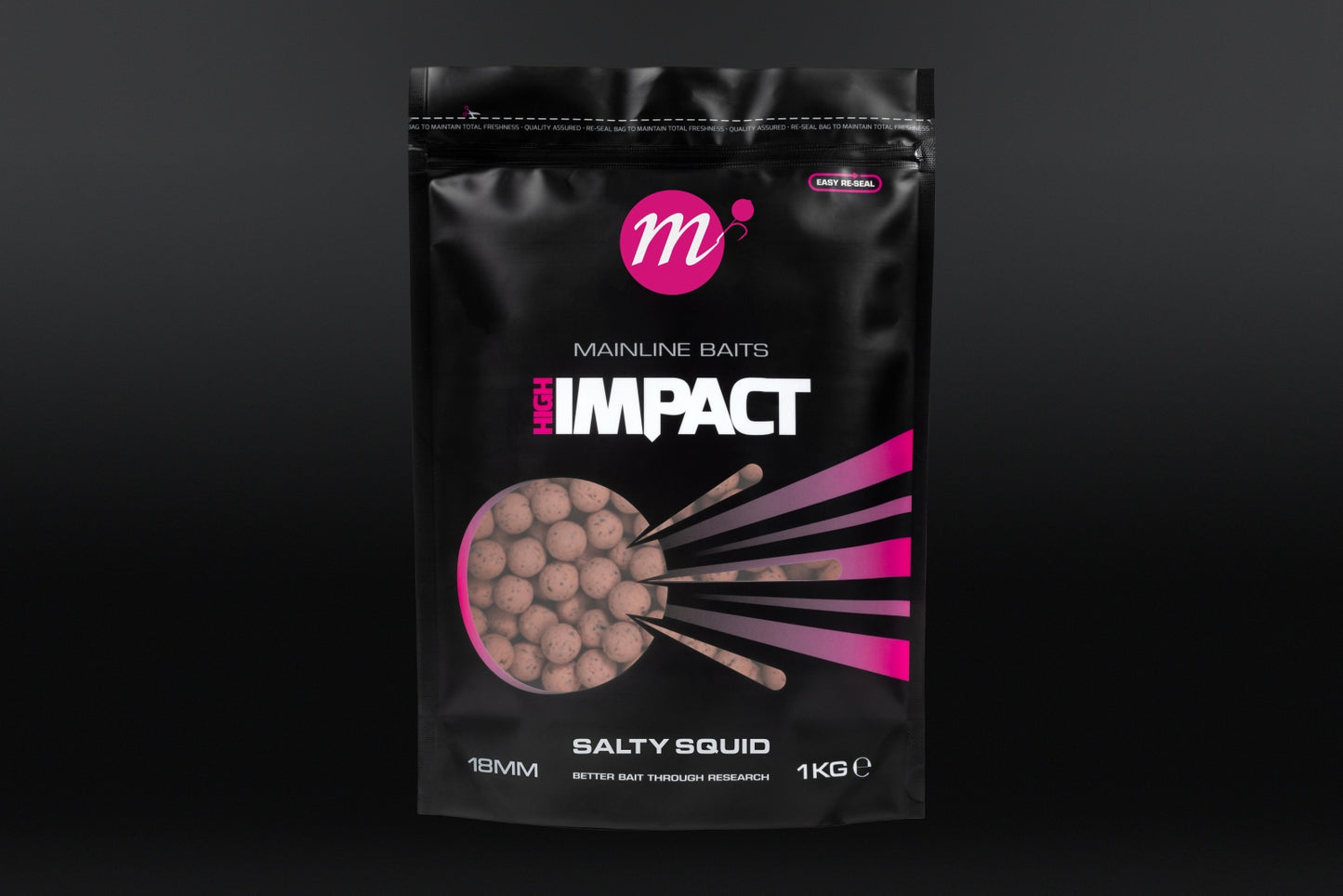 Mainline High Impact Salty Squid Boilies Full Range
