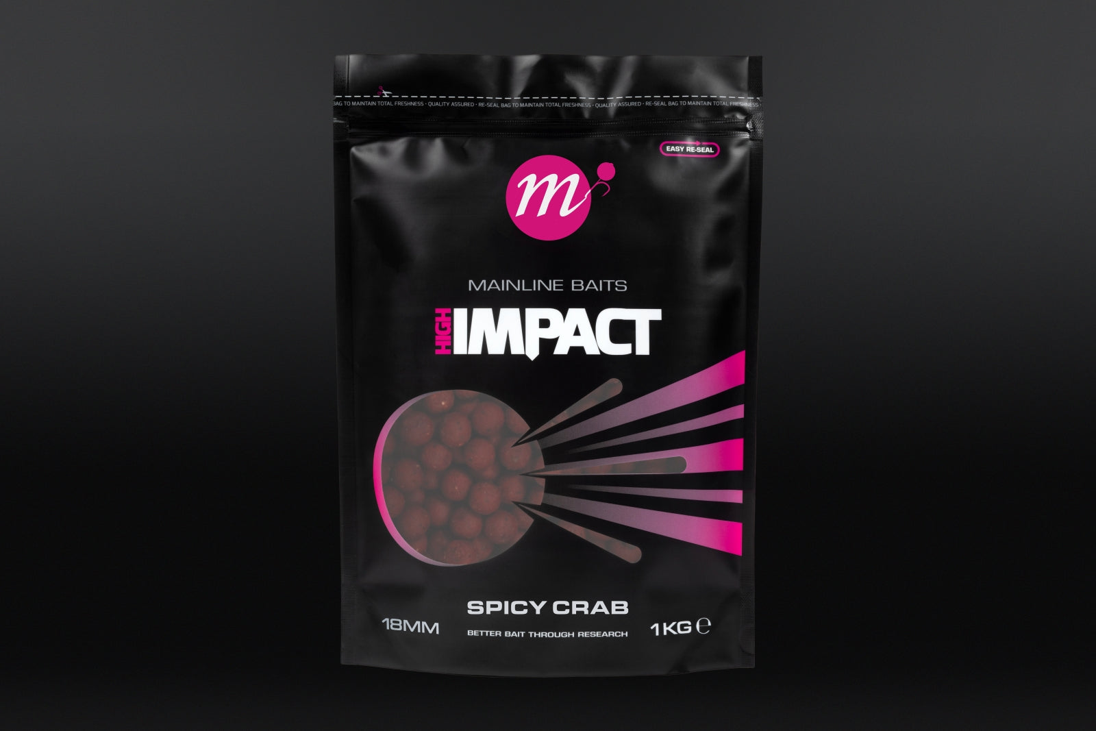 Mainline High Impact Spicy Crab Boilies Full Range