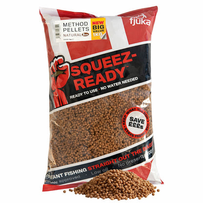 Fjuka Squeeze Ready Pellets 1kg Full Range
