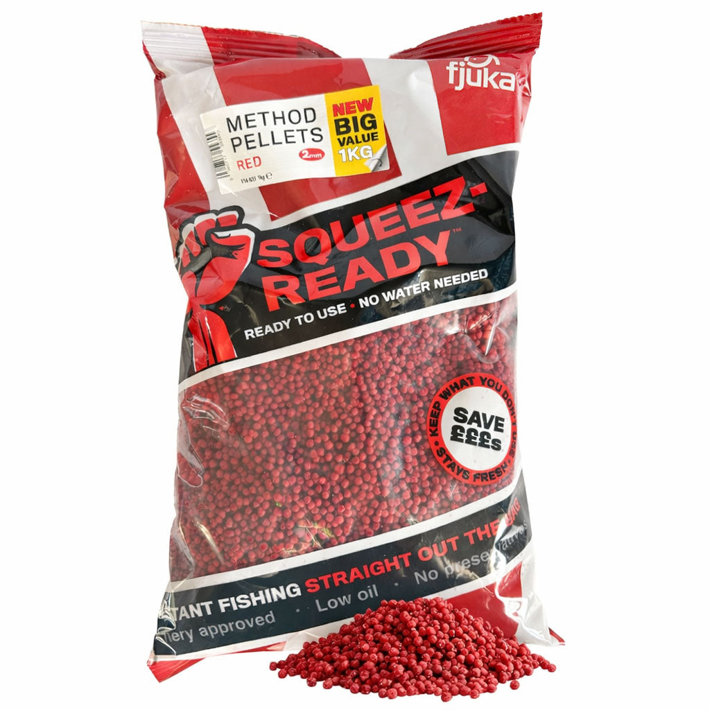 Fjuka Squeeze Ready Pellets 1kg Full Range
