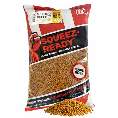 Fjuka Squeeze Ready Pellets 1kg Full Range