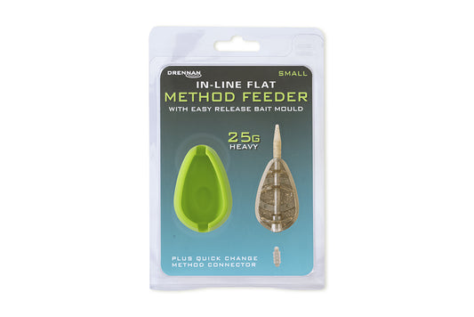 DRENNAN IN-LINE FLAT METHOD FEEDER WITH MOULD SMALL 25g