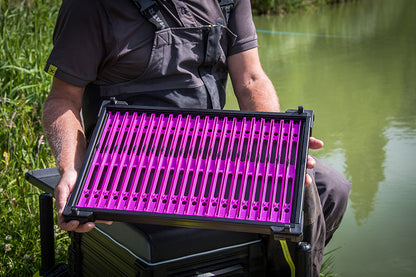 MATRIX LOADED POLE WINDER TRAY 26cm (21 PACK) PURPLE