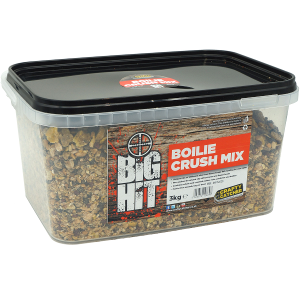 CRAFTY CATCHER BIG HIT BOILIE CRUSH MIX 3kg