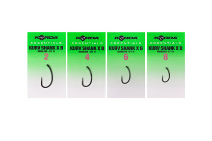 Korda Essentials Kurv Shank X Hook