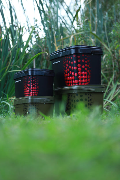 Sticky Baits Buckets Black