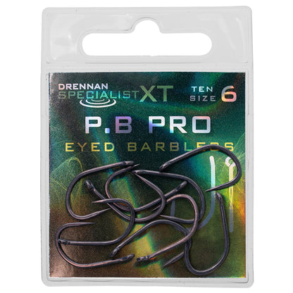 DRENNAN SPECIALIST XT P.B PRO HOOKS BARBLESS